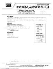 PS2502L-1-E3-K datasheet.datasheet_page 1