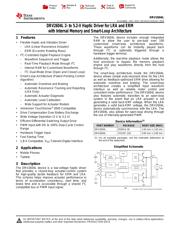 DRV2604LYZFR datasheet.datasheet_page 1