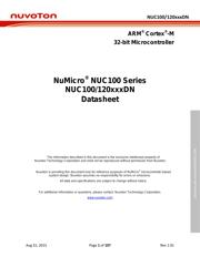 NUC120LE3DN datasheet.datasheet_page 1