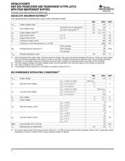 SN74ALVCH16973DGGR datasheet.datasheet_page 4