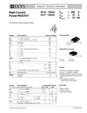 IXTH72N20 datasheet.datasheet_page 1