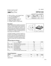 IRF6100 数据规格书 1