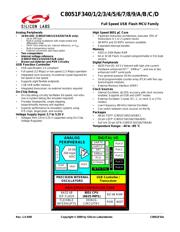 C8051F342-GQ Datenblatt PDF