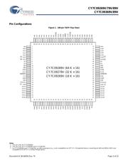 CY7C09289V-9ACT 数据规格书 3