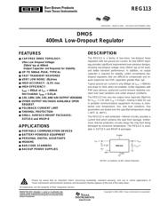 REG113 datasheet.datasheet_page 1