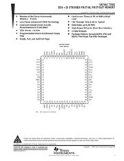 SN74ACT7802-60FN 数据规格书 1