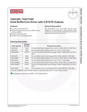 74ACT125SCX Datenblatt PDF