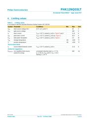 PHK12NQ03LT datasheet.datasheet_page 2