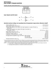 SN74LVC2G14DBVT datasheet.datasheet_page 2