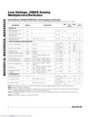 MAX4051 datasheet.datasheet_page 4