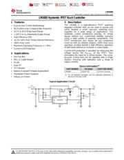 LM3485 Datenblatt PDF