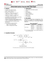 SN74LVC245ADBRG4 数据规格书 1