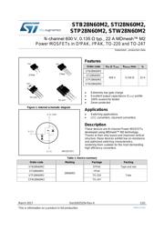 STB28N60M2 datasheet.datasheet_page 1