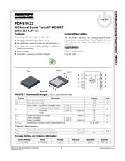 FDMS8622 datasheet.datasheet_page 1