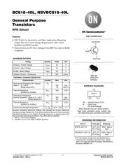 BC818-40 数据规格书 1