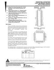 SN74ABT5401DWG4 数据规格书 1