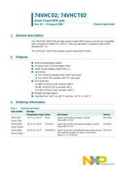 74VHCT02PW,118 datasheet.datasheet_page 1