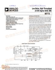 AD7731 datasheet.datasheet_page 1