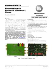 NB4N441MNGEVB datasheet.datasheet_page 1