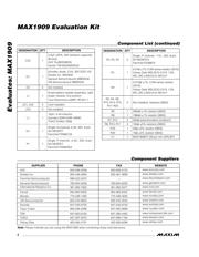 MAX1909EVKIT datasheet.datasheet_page 2