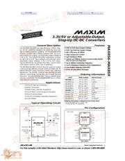 MAX856 datasheet.datasheet_page 1