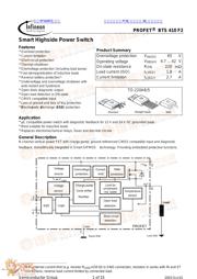 BTS410F2 Datenblatt PDF