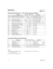 IRF5810 datasheet.datasheet_page 2