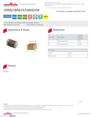 GRM21BR6YA106KE43L datasheet.datasheet_page 1