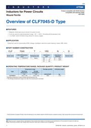 CLF7045T-220M-D 数据规格书 3