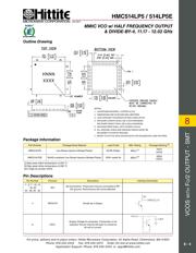 HMC514LP5E 数据规格书 4