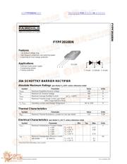 FYPF2010DN datasheet.datasheet_page 1