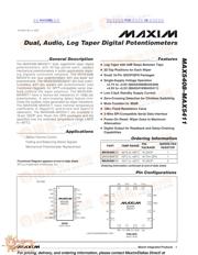 MAX5408 datasheet.datasheet_page 1