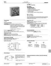 VTM1ECD datasheet.datasheet_page 1