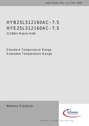 HYB25L512160AC-7.5 数据规格书 3