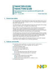 74AHC595PW-Q100,11 datasheet.datasheet_page 2