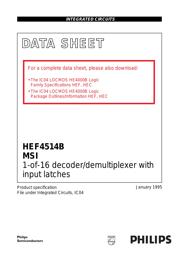 HEF4514BP datasheet.datasheet_page 1