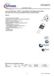 IKP20N60TAAKSA1 datasheet.datasheet_page 2