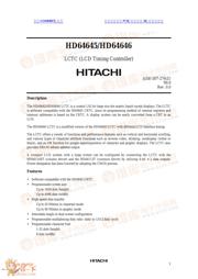 HD64646FS datasheet.datasheet_page 1