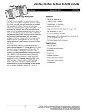 EL5444CN datasheet.datasheet_page 1