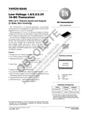 74VCX16245 datasheet.datasheet_page 1