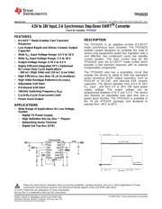 TPS54225 数据规格书 1
