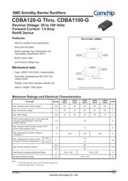 CDBA160-G datasheet.datasheet_page 1