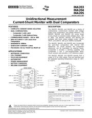 INA204 datasheet.datasheet_page 1