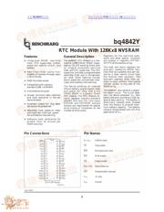 BQ4842Y datasheet.datasheet_page 1