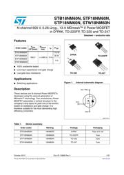 STF18NM60N datasheet.datasheet_page 1