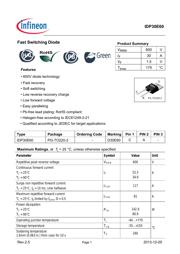 IDP30E60XK datasheet.datasheet_page 1