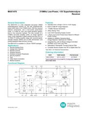 MAX1470EUI+T 数据规格书 1