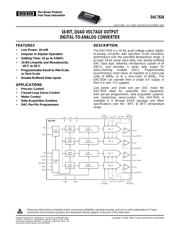 DAC7634E/1KG4 datasheet.datasheet_page 1