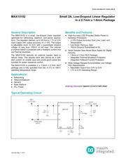 MAX15102EWL+ 数据规格书 1