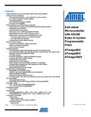 ATMEGA168-20AU Datenblatt PDF